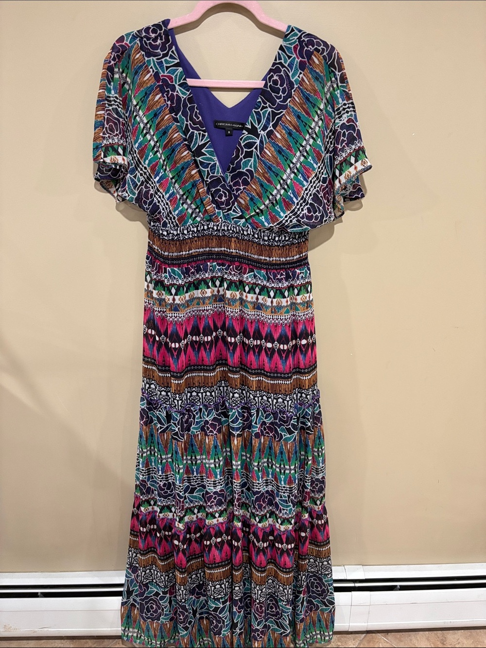 Chris McLaughlin boho maxi dress